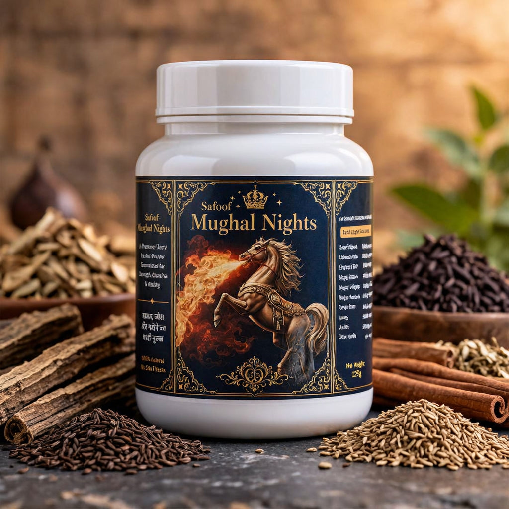 Mughal Nights Powder - Stamina ke Liye Herbal Formula