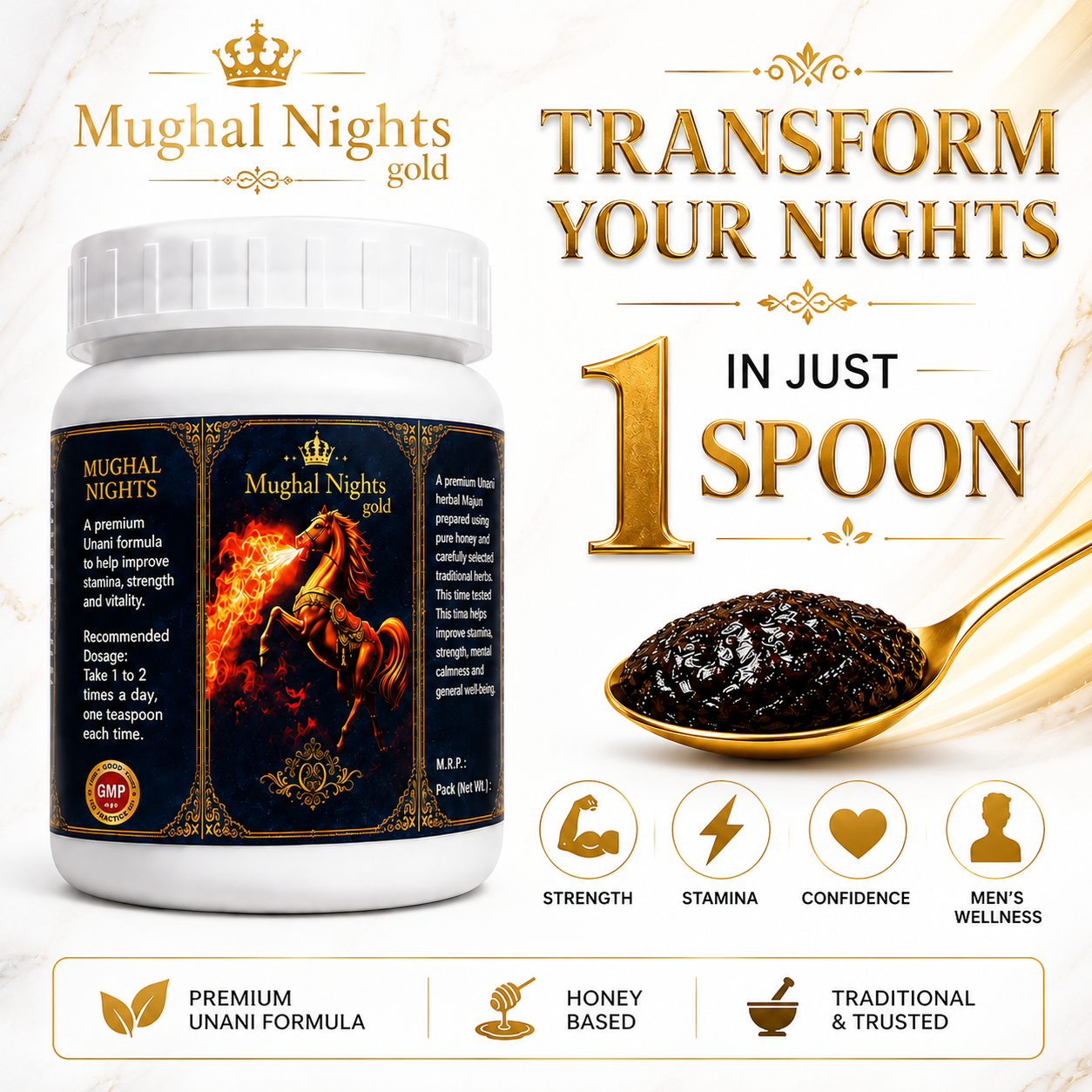 Mughal Night Gold – One Night Stand Majun