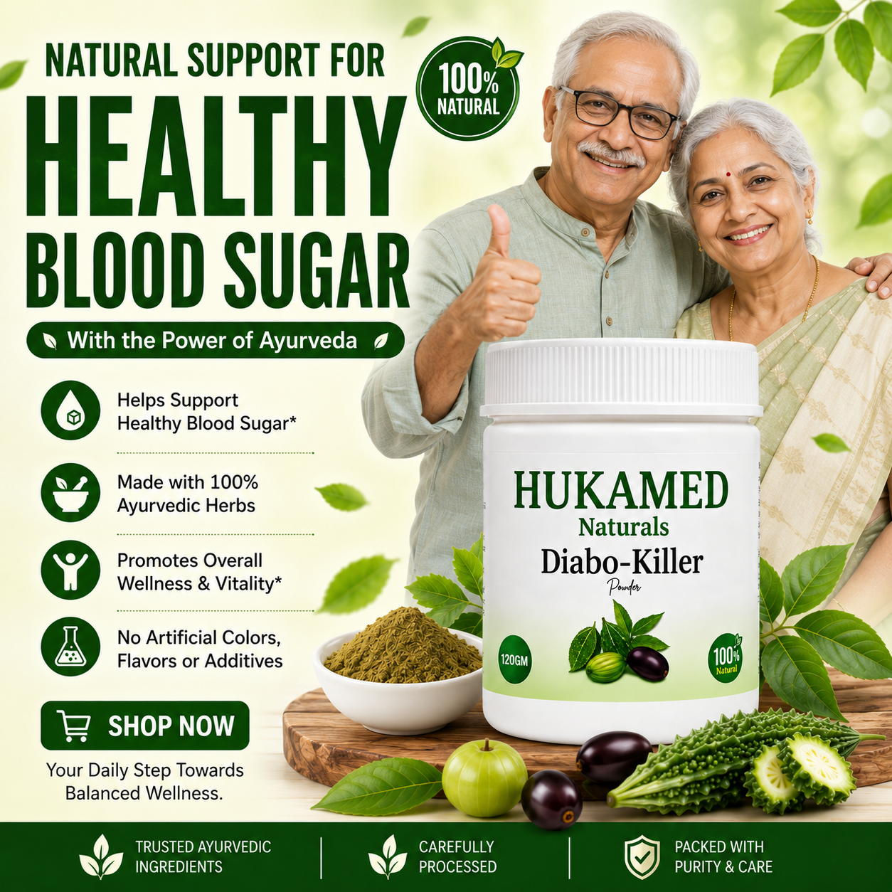 Diabo Killer Powder – Premium Herbal Blend Made with  Ayurvedic herbs