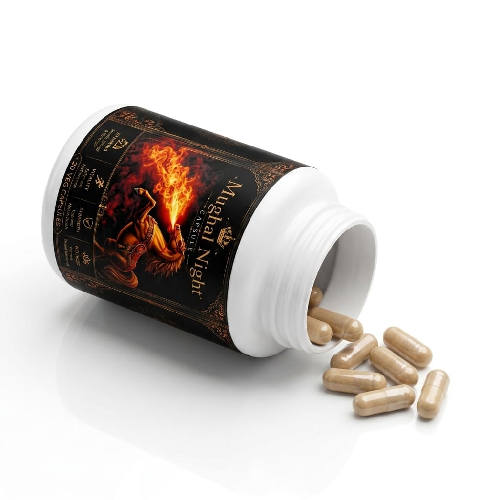 Mughal Nights Capsules – Premium Herbal Wellness Formula | Hukamed Naturals